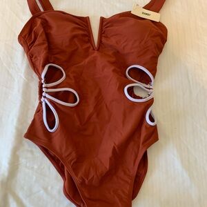 Seafolly Women's One Piece Swimsuit in Terracotta